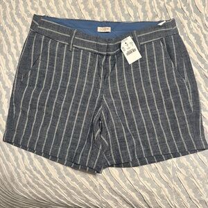 J. Crew Blue Bermuda Shorts Tailored Fit